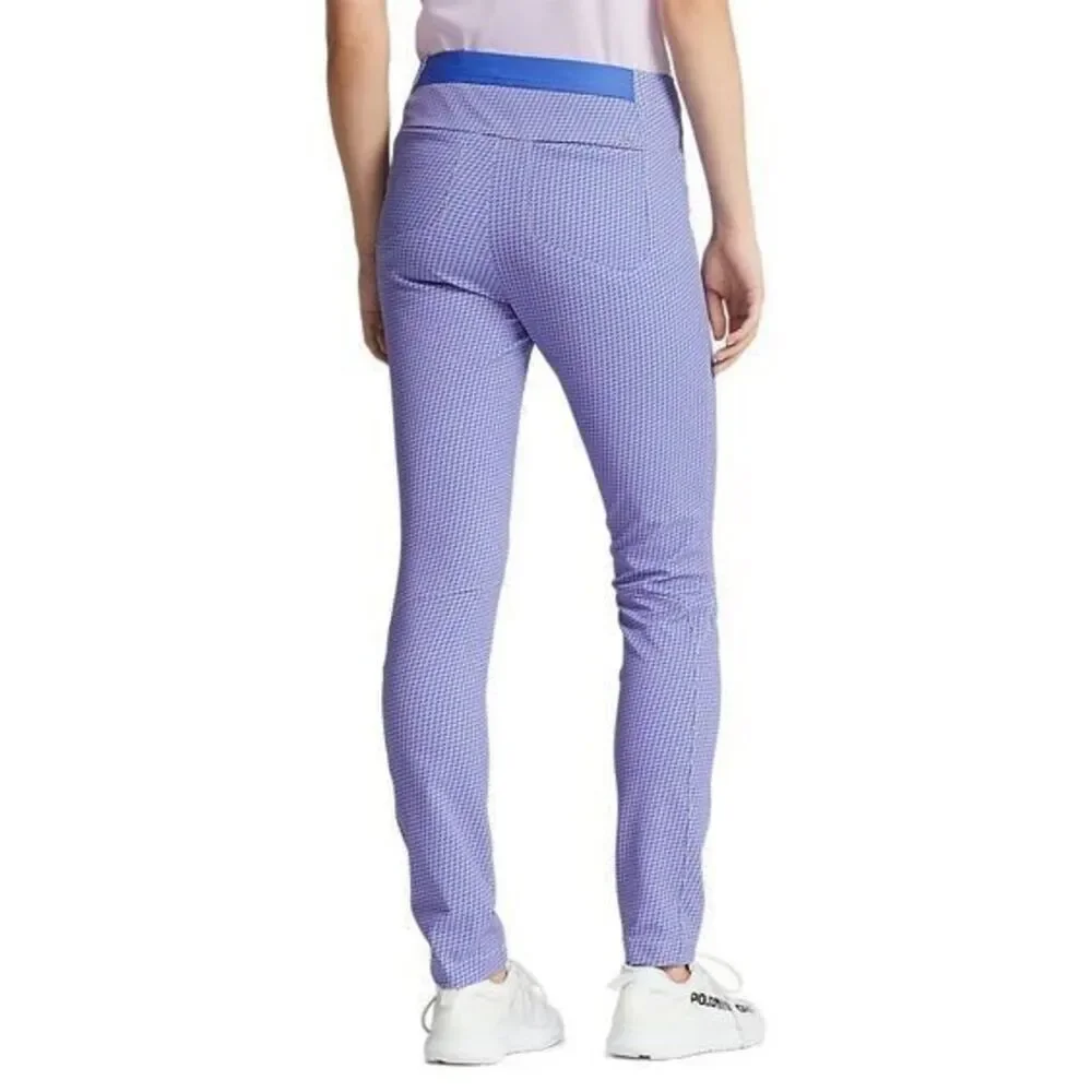 NEW RLX Golf Ralph Lauren Women's 8 Geo-Print Stretch Pant MSRP $188